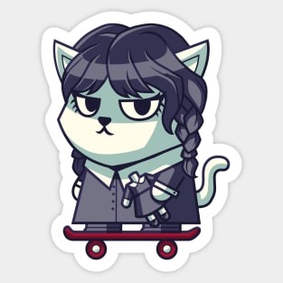 CatSoki GothCat Sticker